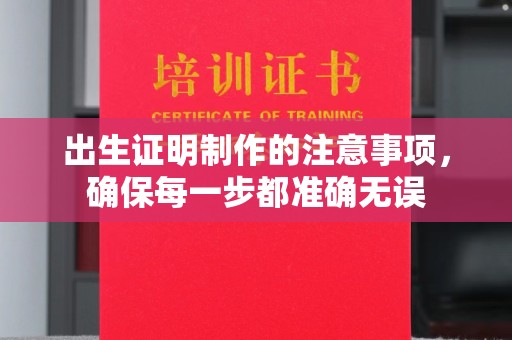 通海出生证明制作的注意事项，确保每一步都准确无误