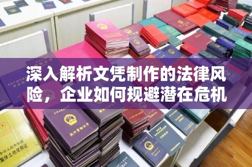 通海深入解析文凭制作的法律风险，企业如何规避潜在危机